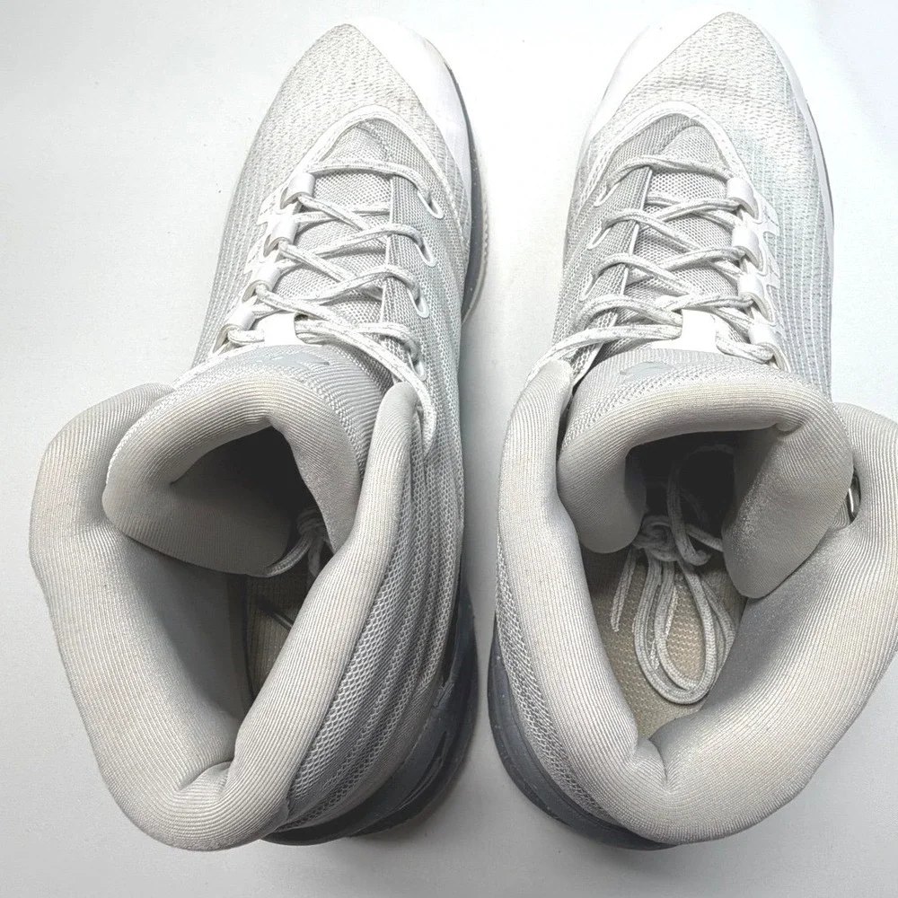 Under Armour Curry 3Zero III Basketball‎ Shoes White Grey Men's Size 11